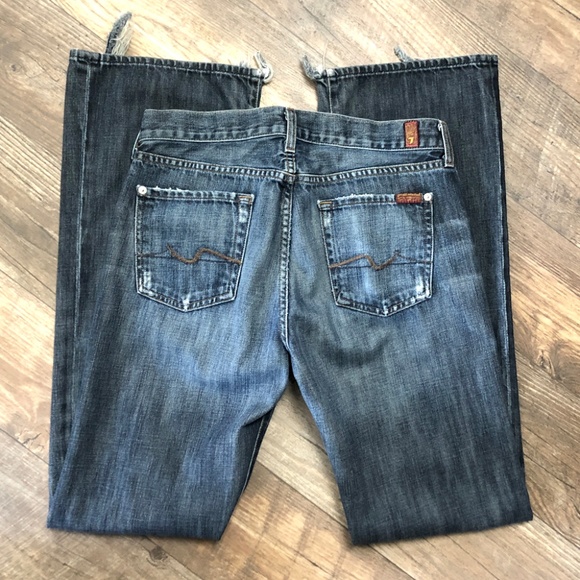 7 For All Mankind Bootcut Jeans size 30 - Picture 5 of 8